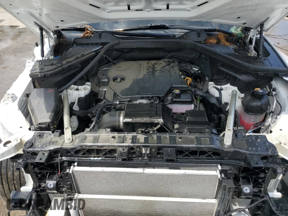 2021 Genesis GV80 with VIN KMUHB4SB6MU061433, listed as a Copart auction lot 54241015 with 32,133 mi miles and Salvage title. Bid and sale history available at DreamBid. Image 12.