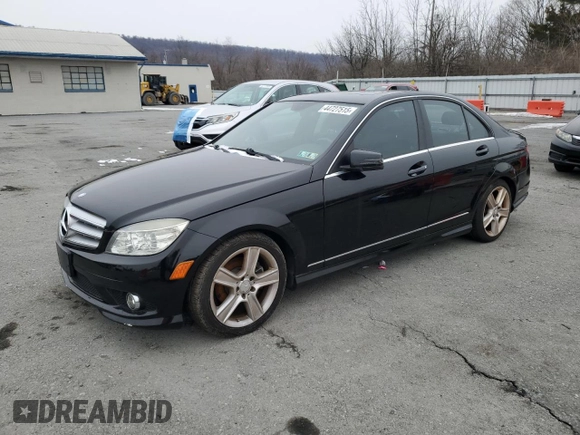 2010 Mercedes-Benz C-Class C 300 Sport with VIN WDDGF8BB7AF475238, listed as a Copart auction lot 44727515 with Not Provided miles and Clean Title. Bid and sale history available at carsss.com. Image 1.