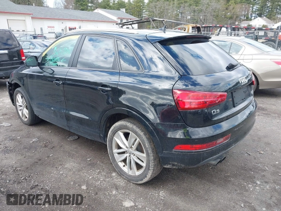 2017 Audi Q3 Premium z VIN WA1ECCFS4HR009874, wystawiony jako IAAI lot #41983904 z przebiegiem 74 785 mil mil oraz . Historia ofert i sprzedaży dostępna na DreamBid. Obrazek 3.