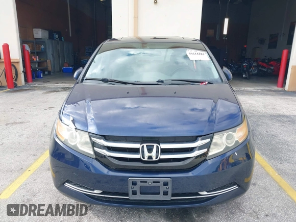2016 Honda Odyssey EX-L with VIN 5FNRL5H60GB064815, listed as a IAAI auction lot 38644382 with 84,499 mi miles. Bid and sale history available at carsss.com. Image 13.
