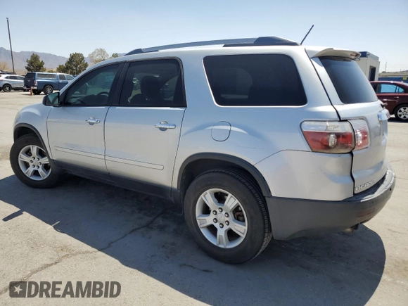 2010 GMC Acadia SLE with VIN 1GKLRLED2AJ123718, listed as a Copart auction lot 52192465 with 176,914 mi miles and Clean Title. Bid and sale history available at DreamBid. Image 2.