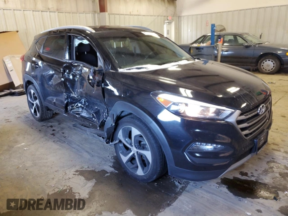 2018 Hyundai Tucson Sport with VIN KM8J33AL5JU800613, listed as a Copart auction lot 45582325 with 54,289 mi miles and Salvage Title. Bid and sale history available at carsss.com. Image 4.