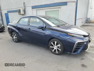 2019 Toyota Mirai with VIN JTDBVRBD7KA007376, listed as a Copart auction lot 86543454 with 27,724 mi miles and Salvage title. Bid and sale history available at DreamBid. Image 4.