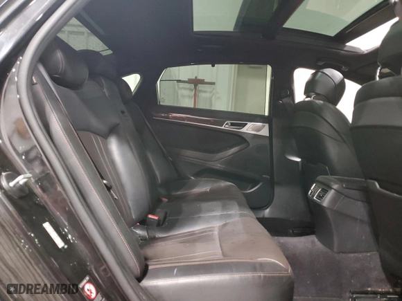 2018 Genesis G80 3.3T Sport with VIN KMHGN4JB9JU248356, listed as a Copart auction lot 48668985 with 133,495 mi miles and Non Repairable. Bid and sale history available at carsss.com. Image 10.