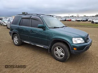 2001 Honda CR-V SE with VIN JHLRD18721C047357, listed as a Copart auction lot 50937535 with 160,006 mi miles and Salvage Title. Bid and sale history available at carsss.com. Image 4.