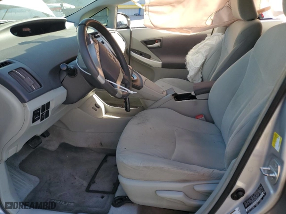 2011 Toyota Prius I with VIN JTDKN3DU4B0260297, listed as a Copart auction lot 50455505 with 108,523 mi miles and Salvage Title. Bid and sale history available at carsss.com. Image 7.
