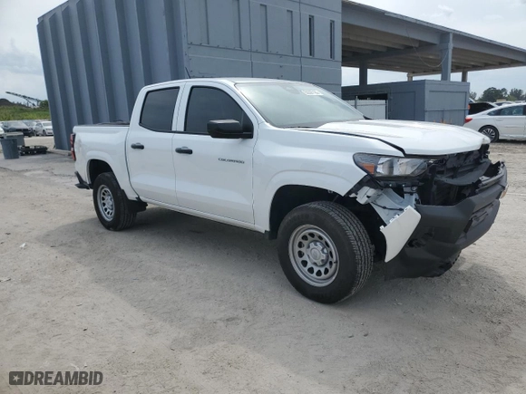 2024 Chevrolet Colorado 2WD Work Truck with VIN 1GCGSBEC4R1214049, listed as a Copart auction lot 50397185 with 8,029 mi miles and Salvage Title. Bid and sale history available at carsss.com. Image 4.