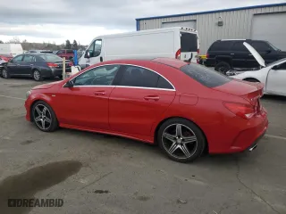 2016 Mercedes-Benz CLA with VIN WDDSJ4EB3GN373284, listed as a Copart auction lot 50081355 with 89,517 mi miles and Salvage Title. Bid and sale history available at carsss.com. Image 2.