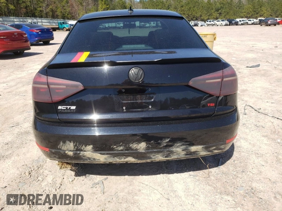 2019 Volkswagen Passat 2.0T Wolfsburg Edition with VIN 1VWLA7A30KC004687, listed as a Copart auction lot 48695815 with 77,022 mi miles and Salvage Title. Bid and sale history available at carsss.com. Image 6.