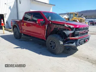 2022 Ford F-150 Raptor with VIN 1FTFW1RG9NFC20322, listed as a IAAI auction lot 41901279 with 35,432 mi miles. Bid and sale history available at carsss.com. Image 1.