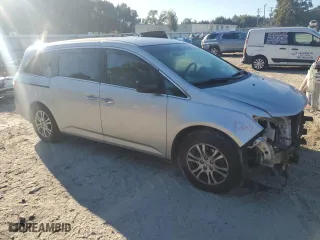 2012 Honda Odyssey EX with VIN 5FNRL5H41CB067800, listed as a Copart auction lot 76289844 with 199,236 mi miles and Salvage Title. Bid and sale history available at carsss.com. Image 4.
