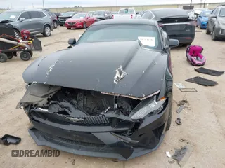 2018 Ford Mustang GT with VIN 1FA6P8CFXJ5126672, listed as a IAAI auction lot 41544616 with Not Provided miles. Bid and sale history available at carsss.com. Image 6.