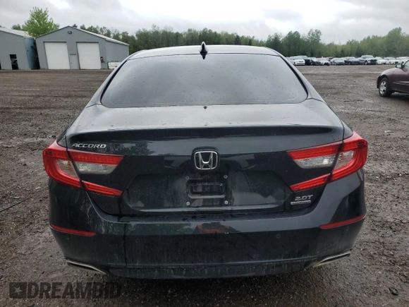 2019 Honda Accord Touring with VIN 1HGCV2F90KA801977, listed as a Copart auction lot 58150085 with 155,404 mi miles and Salvage title. Bid and sale history available at DreamBid. Image 6.