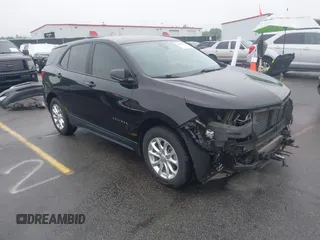 2020 Chevrolet Equinox LS with VIN 2GNAXHEVXL6282184, listed as a IAAI auction lot 42102233 with 56,968 mi miles and . Bid and sale history available at DreamBid. Image 1.