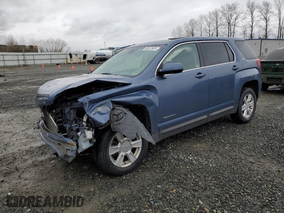 2012 GMC Terrain SLE-1 with VIN 2GKFLREK4C6302603, listed as a Copart auction lot 50012925 with 128,382 mi miles and Salvage Title. Bid and sale history available at carsss.com. Image 1.