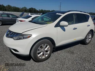 2014 Nissan Murano SV with VIN JN8AZ1MU5EW415613, listed as a Copart auction lot 75419704 with 0 mi miles and Salvage Title. Bid and sale history available at carsss.com. Image 1.