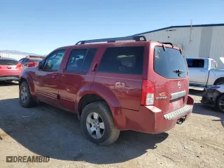 2006 Nissan Pathfinder SE with VIN 5N1AR18U86C649815, listed as a Copart auction lot 49448915 with 211,186 mi miles and Salvage Title. Bid and sale history available at carsss.com. Image 2.