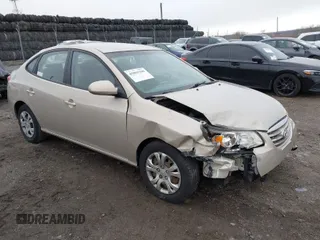 2010 Hyundai Elantra GLS z VIN KMHDU4AD6AU195171, wystawiony jako IAAI lot #41863106 z przebiegiem Nie podano mil oraz . Historia ofert i sprzedaży dostępna na DreamBid. Obrazek 1.
