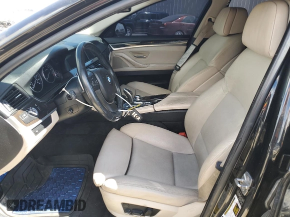 2011 BMW 5 Series 535i with VIN WBAFR7C5XBC608557, listed as a Copart auction lot 48142605 with 155,385 mi miles and Salvage Title. Bid and sale history available at carsss.com. Image 7.