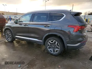 2021 Hyundai Santa Fe Limited with VIN 5NMS4DAL0MH315822, listed as a Copart auction lot 87260094 with 30,253 mi miles and Salvage Title. Bid and sale history available at carsss.com. Image 2.