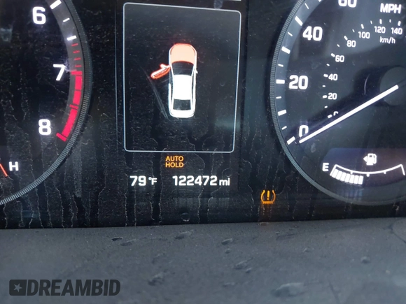 2015 Hyundai Sonata 2.4L Sport with VIN 5NPE34AF5FH011725, listed as a IAAI auction lot 40838027 with 122,472 mi miles. Bid and sale history available at carsss.com. Image 15.
