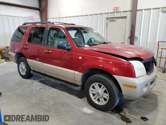 2005 Mercury Mountaineer z VIN 4M2ZU66K75UJ04454, wystawiony jako Copart lot #89298755 z przebiegiem 243 157 mil mil oraz Szkoda całkowita • Salvage title. Historia ofert i sprzedaży dostępna na DreamBid. Obrazek 4.