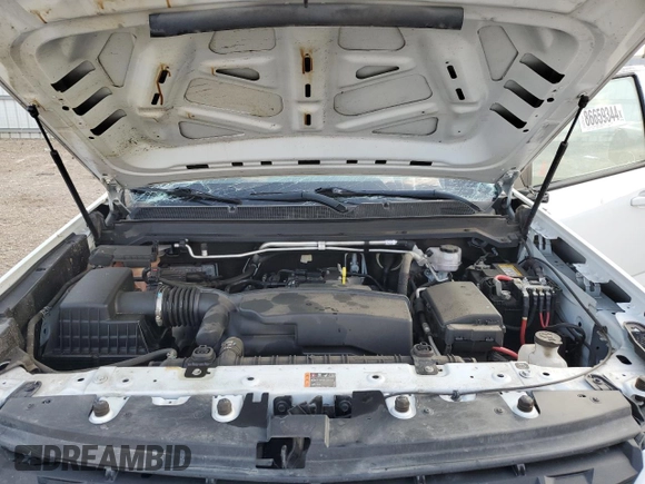 2022 Chevrolet Colorado 2WD Work Truck with VIN 1GCGSBEA0N1300502, listed as a Copart auction lot 86659344 with 26,473 mi miles and Salvage title. Bid and sale history available at DreamBid. Image 12.
