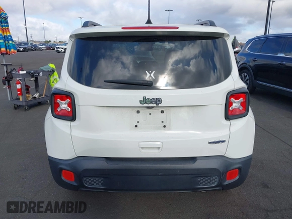 2018 Jeep Renegade Altitude with VIN ZACCJABB0JPJ58037, listed as a IAAI auction lot 42248473 with 99,462 mi miles and . Bid and sale history available at DreamBid. Image 16.