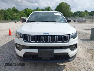2024 Jeep Compass Latitude with VIN 3C4NJDBN9RT604049, listed as a IAAI auction lot 42153134 with 36,455 mi miles and . Bid and sale history available at carsss.com. Image 12.