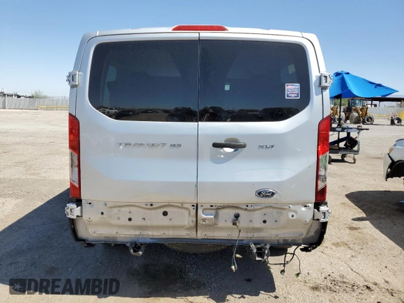 2015 Ford Transit XL with VIN 1FMZK1YMXFKB16362, listed as a Copart auction lot 57024515 with 112,665 mi miles and Salvage title. Bid and sale history available at DreamBid. Image 6.