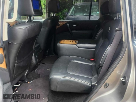 2012 Infiniti QX56 7-passenger with VIN JN8AZ2NE7C9015769, listed as a Copart auction lot 61275105 with 164,342 mi miles and Clean title. Bid and sale history available at DreamBid. Image 6.