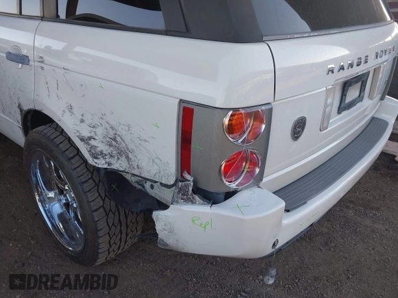 2005 Land Rover Range Rover with VIN SALMF11475A194253, listed as a IAAI auction lot 40581773 with 191,998 mi miles and . Bid and sale history available at DreamBid. Image 6.
