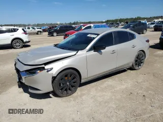 2024 Mazda Mazda3 Sedan 2.5 S Select Sport with VIN 3MZBPABM7RM423644, listed as a Copart auction lot 46097515 with 2,022 mi miles and Non Repairable. Bid and sale history available at carsss.com. Image 1.