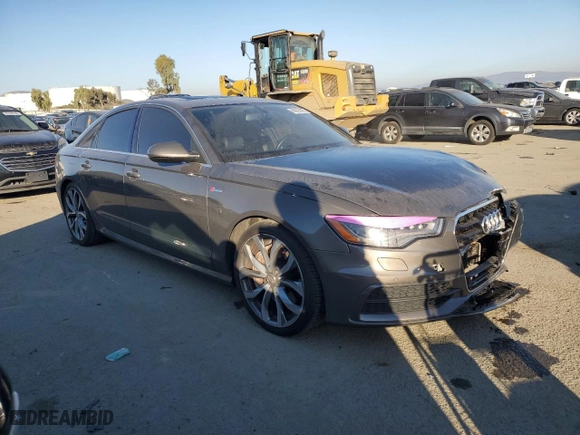 2014 Audi A6 3.0T Prestige with VIN WAUHGAFC6EN032111, listed as a Copart auction lot 88925625 with 111,459 mi miles and Salvage Title. Bid and sale history available at carsss.com. Image 4.