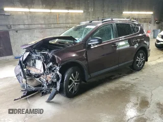 2017 Toyota RAV4 LE with VIN 2T3BFREV9HW600782, listed as a Copart auction lot 61554025 with Not provided miles and Salvage title. Bid and sale history available at DreamBid. Image 1.