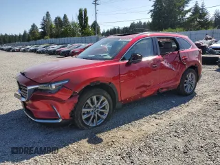 2021 Mazda CX-9 Grand Touring z VIN JM3TCBDY4M0532977, wystawiony jako Copart lot #59696045 z przebiegiem 44 760 mil mil oraz Szkoda całkowita • Salvage title. Historia ofert i sprzedaży dostępna na DreamBid. Obrazek 1.