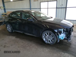 2025 Mazda 3 S Preferred with VIN JM1BPACM8S1763048, listed as a Copart auction lot 49220495 with 4,851 mi miles and Clean Title. Bid and sale history available at DreamBid. Image 4.