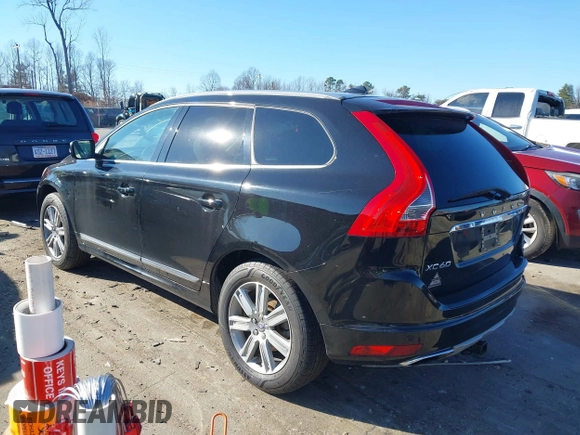 2017 Volvo XC60 Inscription with VIN YV440MDU0H2105432, listed as a IAAI auction lot 41634154 with 106,815 mi miles. Bid and sale history available at carsss.com. Image 3.