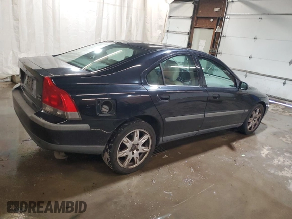2004 Volvo S60 with VIN YV1RH59H042389930, listed as a Copart auction lot 74143964 with 0 mi miles and Salvage Title. Bid and sale history available at carsss.com. Image 3.
