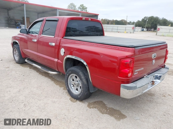 2006 Dodge Dakota SLT with VIN 1D7HE48K26S511004, listed as a IAAI auction lot 41344188 with 208,273 mi miles and . Bid and sale history available at DreamBid. Image 3.