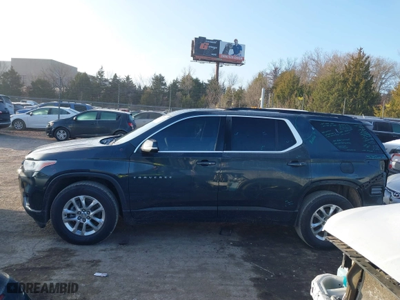 2021 Chevrolet Traverse LT Leather with VIN 1GNERHKW1MJ160570, listed as a IAAI auction lot 41224766 with 109,519 mi miles. Bid and sale history available at carsss.com. Image 15.