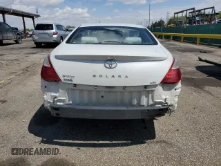 2007 Toyota Solara SE with VIN 4T1CE30P87U753836, listed as a Copart auction lot 55793955 with 203,152 mi miles and Salvage title. Bid and sale history available at DreamBid. Image 6.