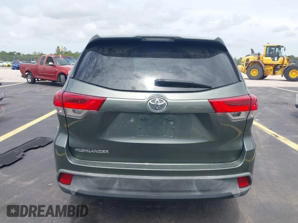 2017 Toyota Highlander LE with VIN 5TDZZRFH4HS230793, listed as a IAAI auction lot 42651539 with 27,183 mi miles and . Bid and sale history available at DreamBid. Image 16.