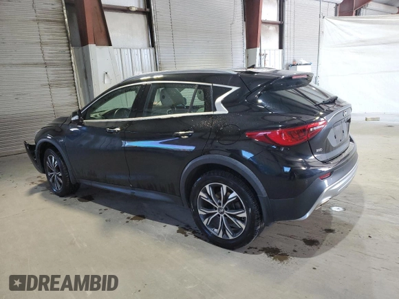 2017 Infiniti QX30 Premium with VIN SJKCH5CR9HA030811, listed as a Copart auction lot 54184425 with 35,589 mi miles and Salvage title. Bid and sale history available at DreamBid. Image 2.