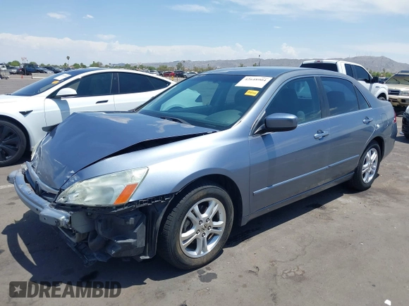 2007 Honda Accord LX SE with VIN 1HGCM56397A006398, listed as a IAAI auction lot 42648904 with 79,506 mi miles and . Bid and sale history available at DreamBid. Image 2.