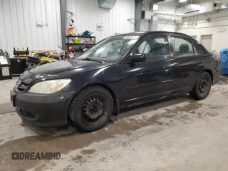 2004 Honda Civic LX with VIN 2HGES16604H911241, listed as a Copart auction lot 51665725 with 170,551 mi miles and Clean Title. Bid and sale history available at carsss.com. Image 1.