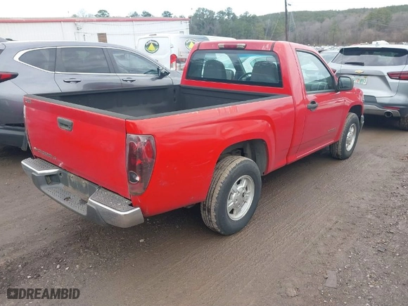 2005 Chevrolet Colorado Z85 with VIN 1GCCS148858185596, listed as a IAAI auction lot 41479377 with 303,642 mi miles. Bid and sale history available at carsss.com. Image 4.