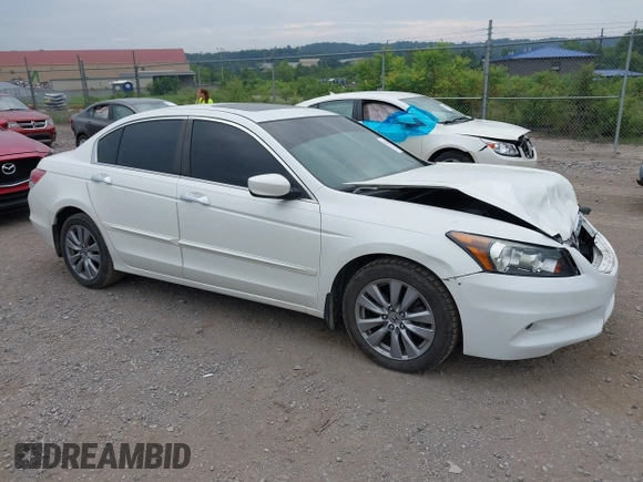 2011 Honda Accord EX-L with VIN 1HGCP3F80BA030444, listed as a IAAI auction lot 42728258 with 84,085 mi miles and . Bid and sale history available at DreamBid. Image 1.