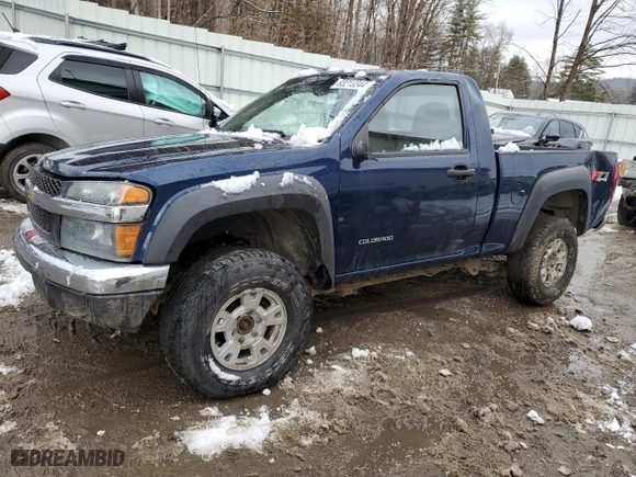 2004 Chevrolet Colorado LT w/1LT with VIN 1GCDT146448192527, listed as a Copart auction lot 88436755 with 184,354 mi miles and Non Repairable. Bid and sale history available at carsss.com. Image 1.