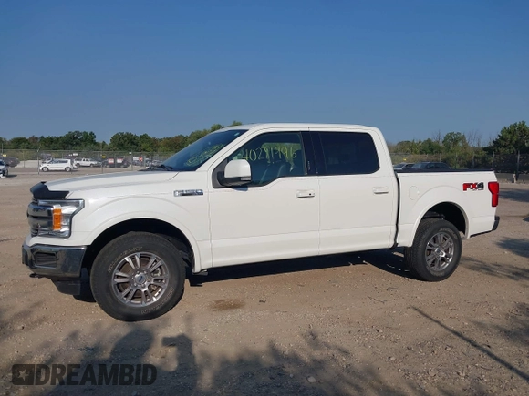 2020 Ford F-150 XL with VIN 1FTEW1E59LFB13686, listed as a IAAI auction lot 40281996 with 42,794 mi miles and . Bid and sale history available at DreamBid. Image 14.